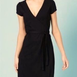 Boden - NWT Black Summer Wrap Dress - Size 6R